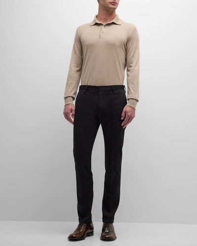 Paul Smith Men's Slim-Fit Cotton Dress Trousers outlook