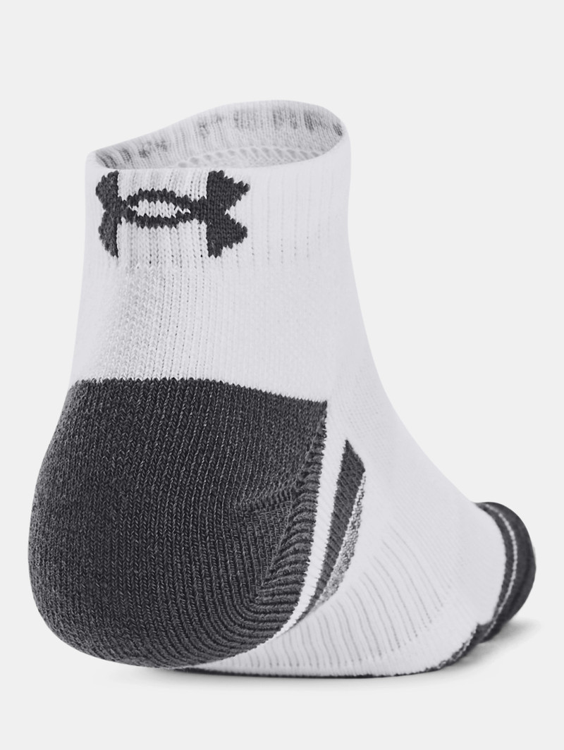 Under Armour Unisex UA Performance Tech 3-Pack Low Cut Socks outlook
