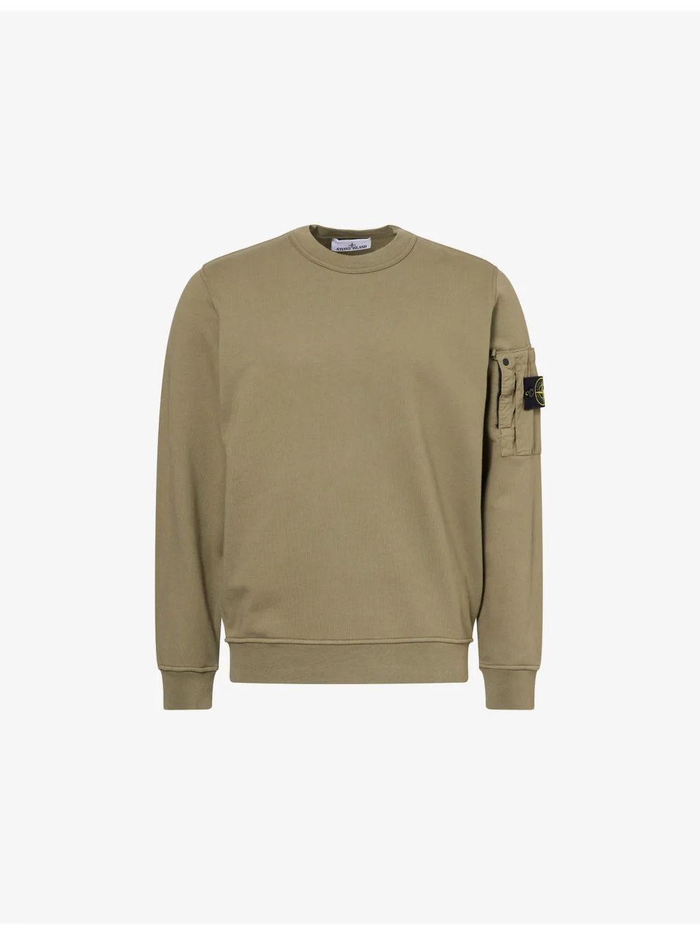 Brand-Patch Cotton Sweatshirt - 1