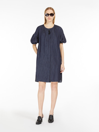 Max Mara MERINGA Short, lightweight denim dress outlook