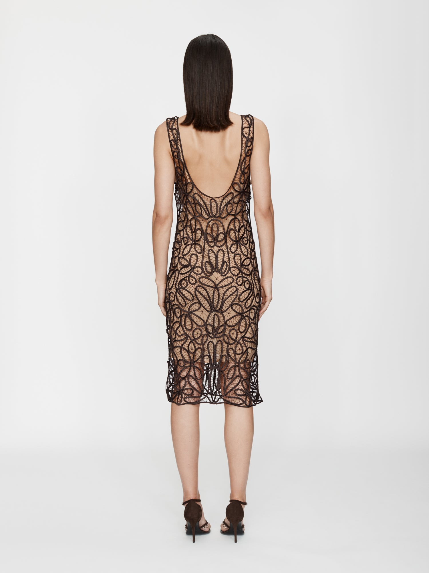 Meander Lace Tank Dress - 5