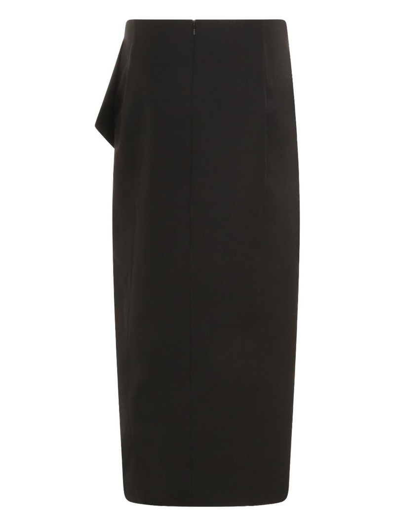 KHAITE black skirt outlook
