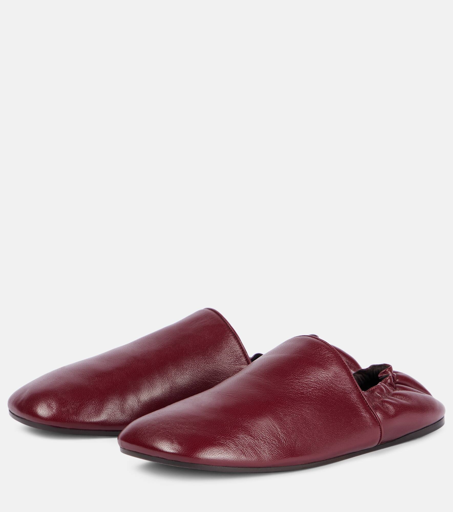 Banks leather slip-on shoes - 4