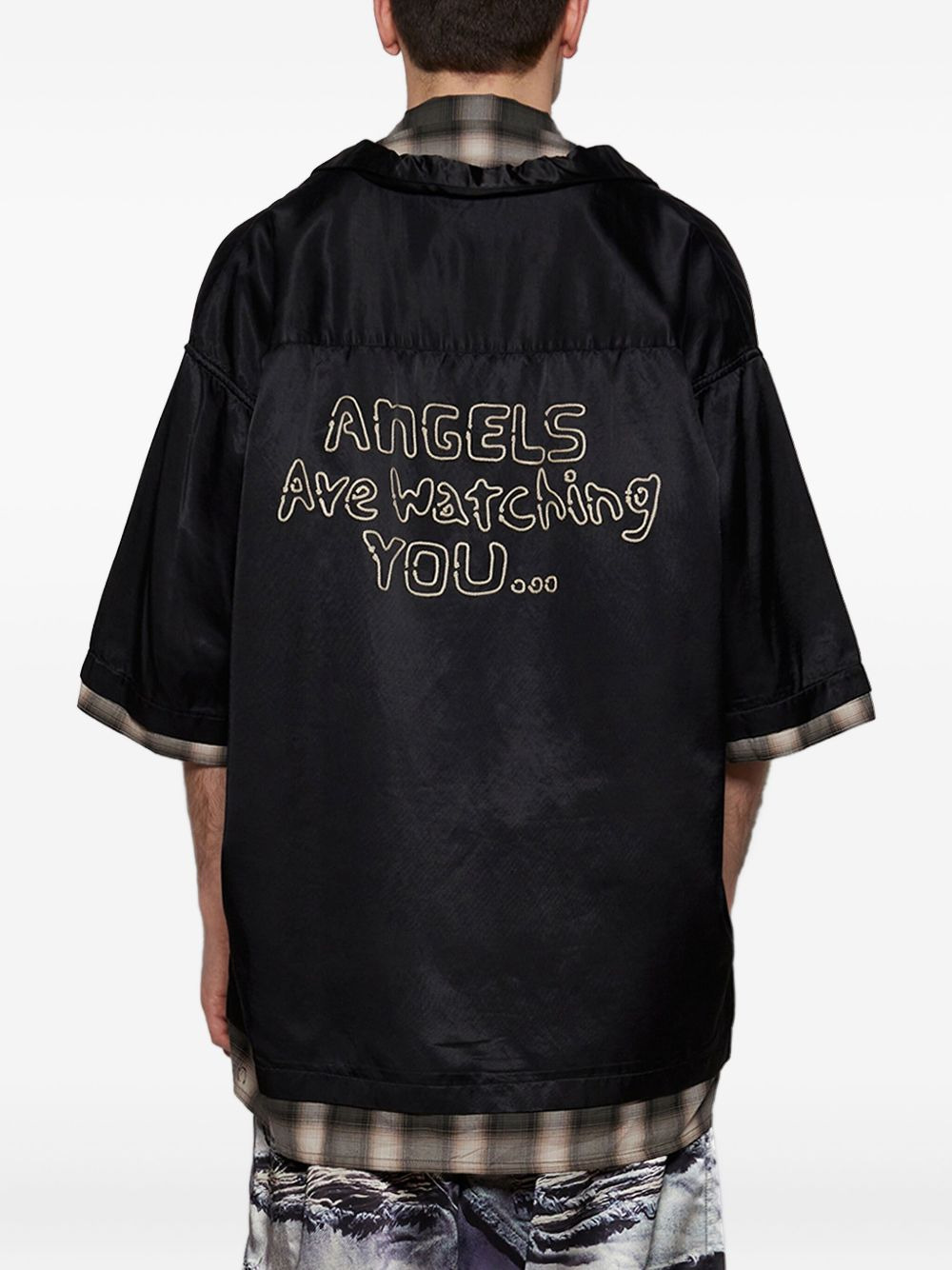 DOUBLE LAYERED S/S SHIRTS - 5