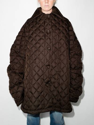 Raf Simons quilted padded jacket outlook