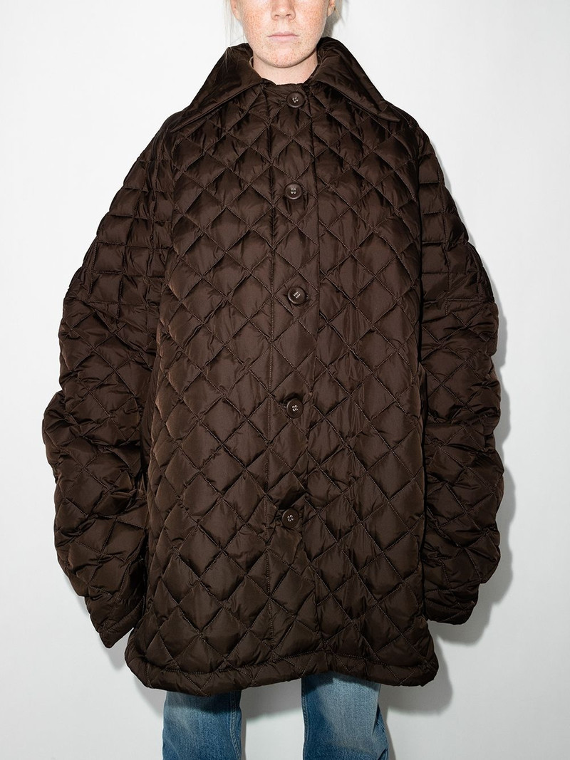 Raf Simons quilted padded jacket outlook