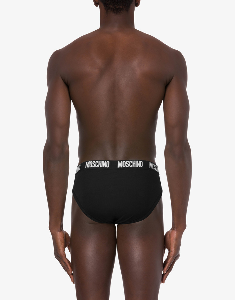 Moschino SET OF 2 LOGO BAND BRIEFS outlook