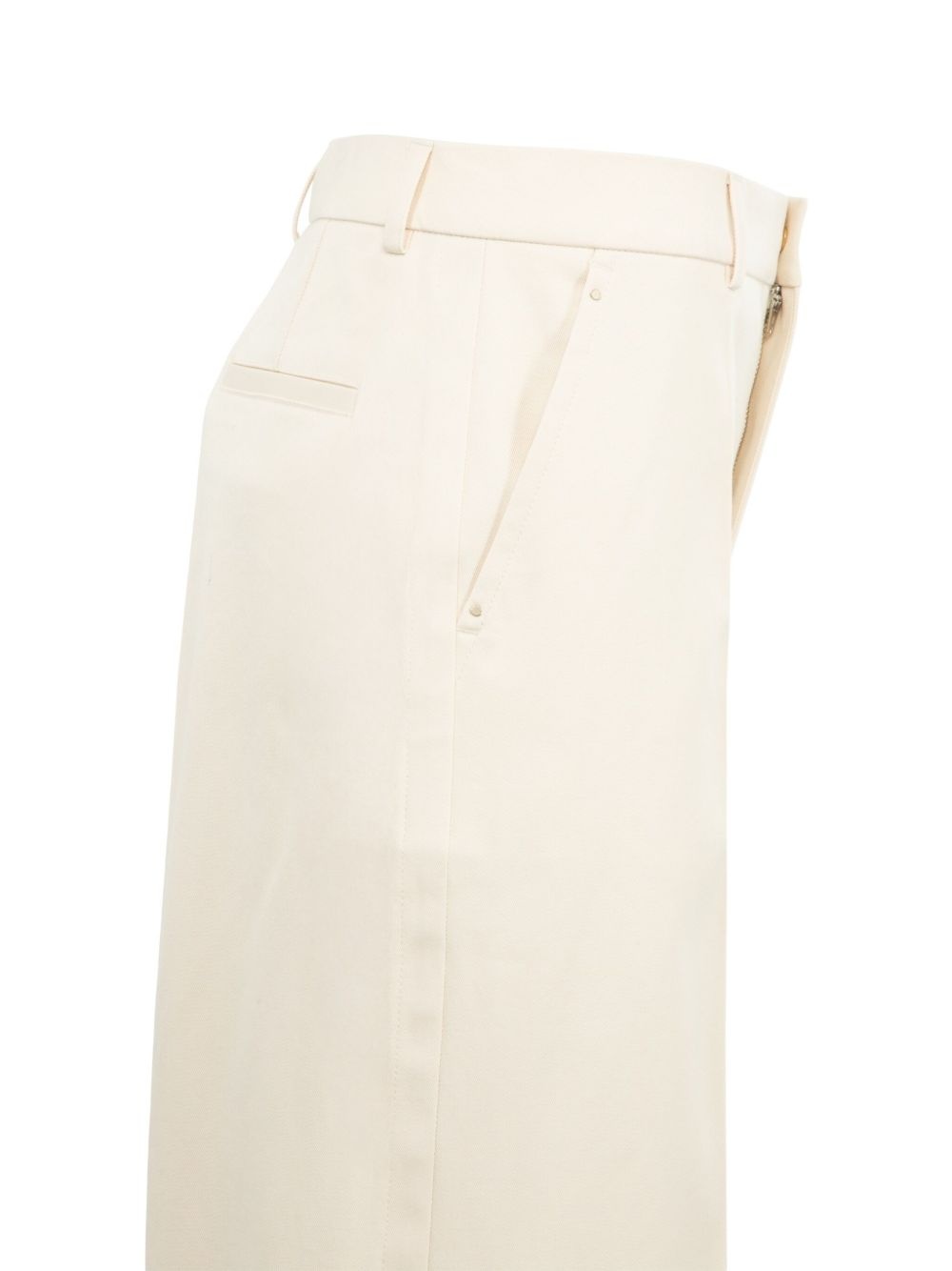 flat-front tailored trousers - 3