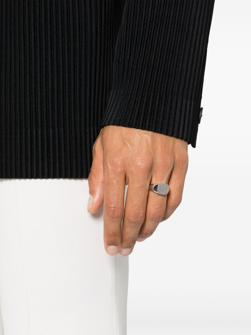 TOM WOOD Kay satin-finish ring outlook