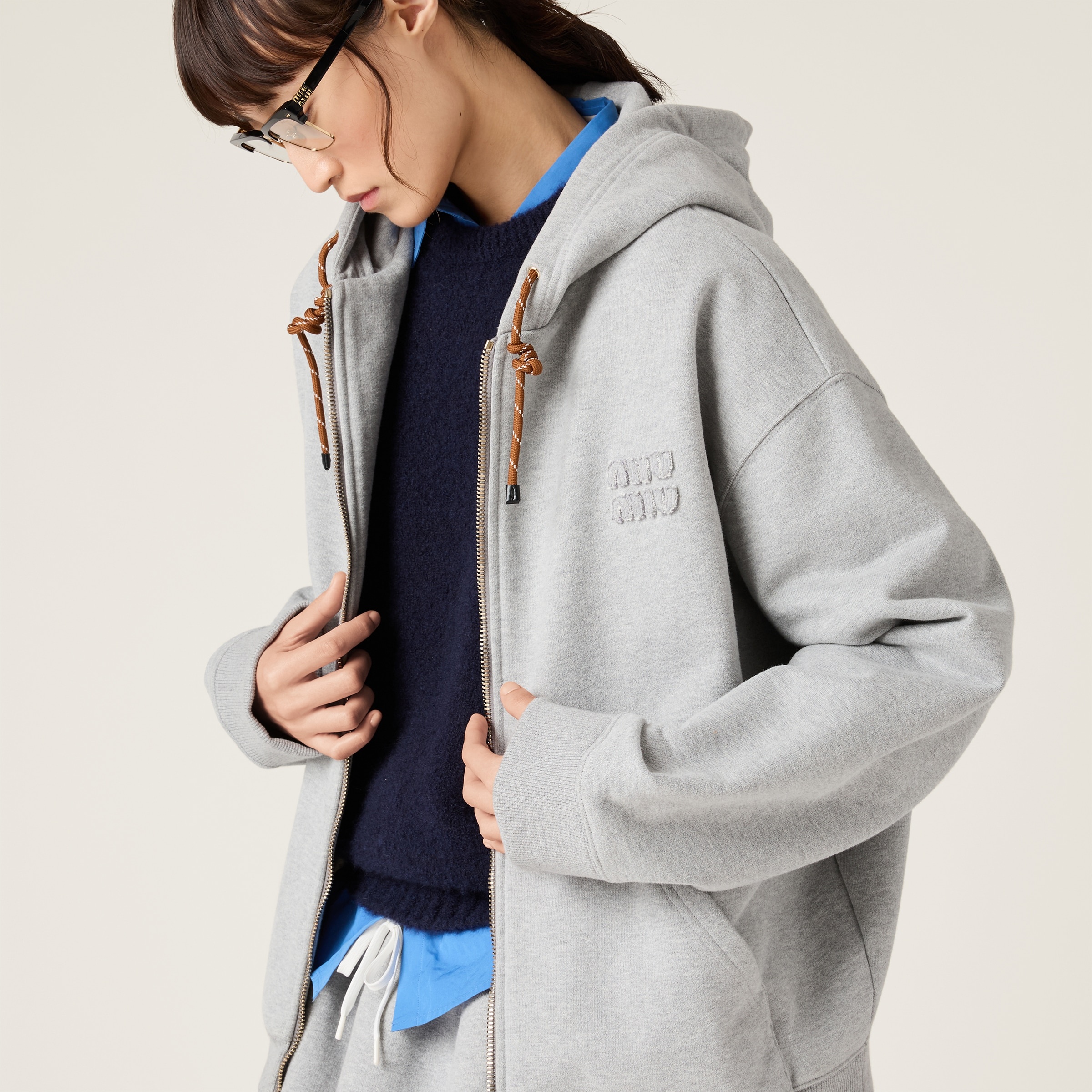 Cotton fleece sweatshirt - 4