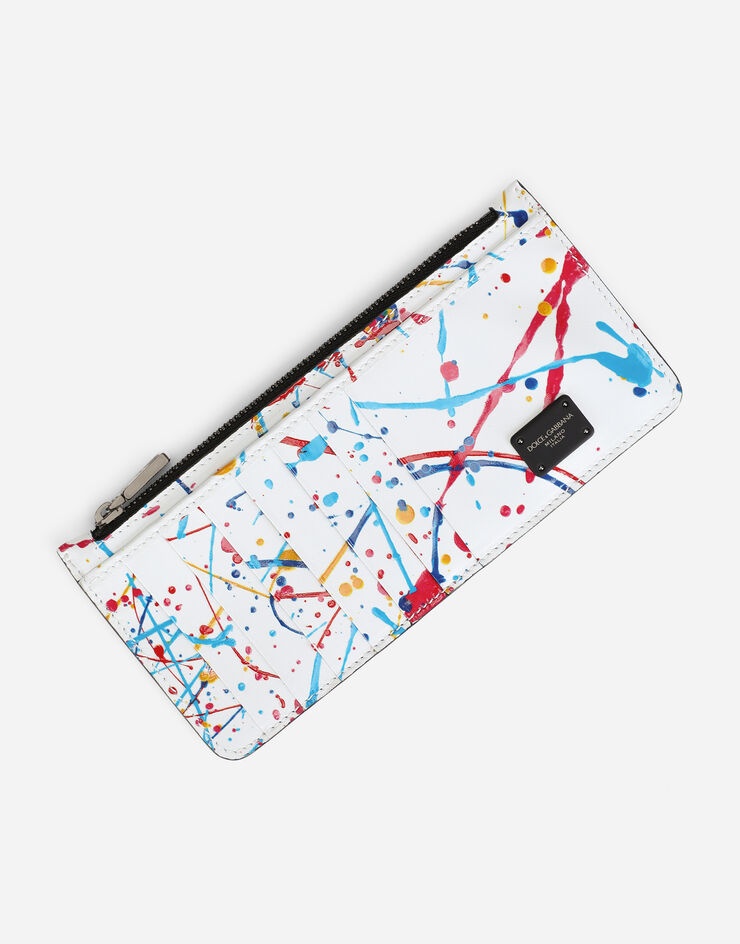 Printed card holder with zipper - 4