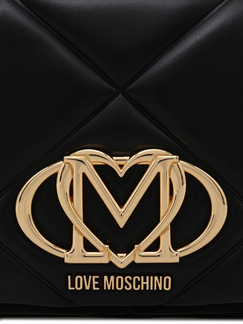 quilted logo-detail backpack 5