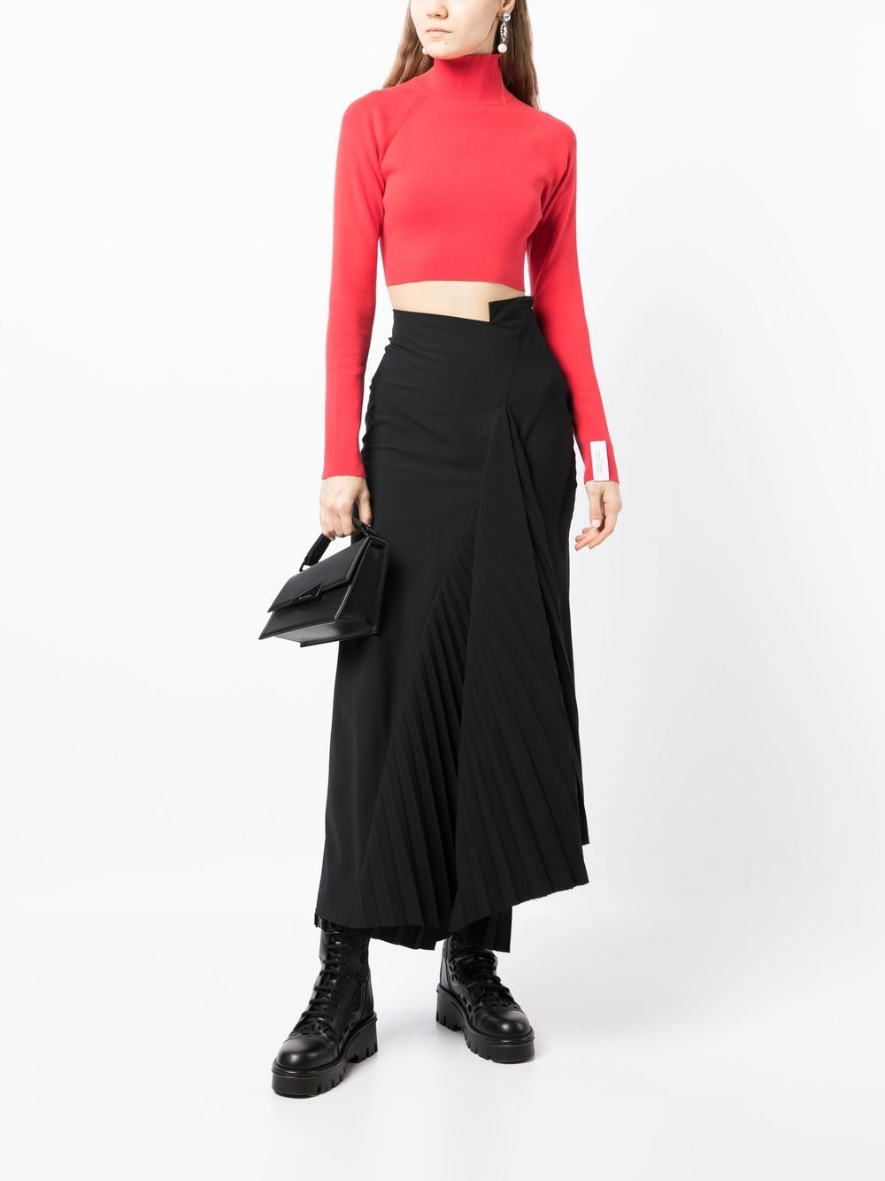 open back knitted top - 2