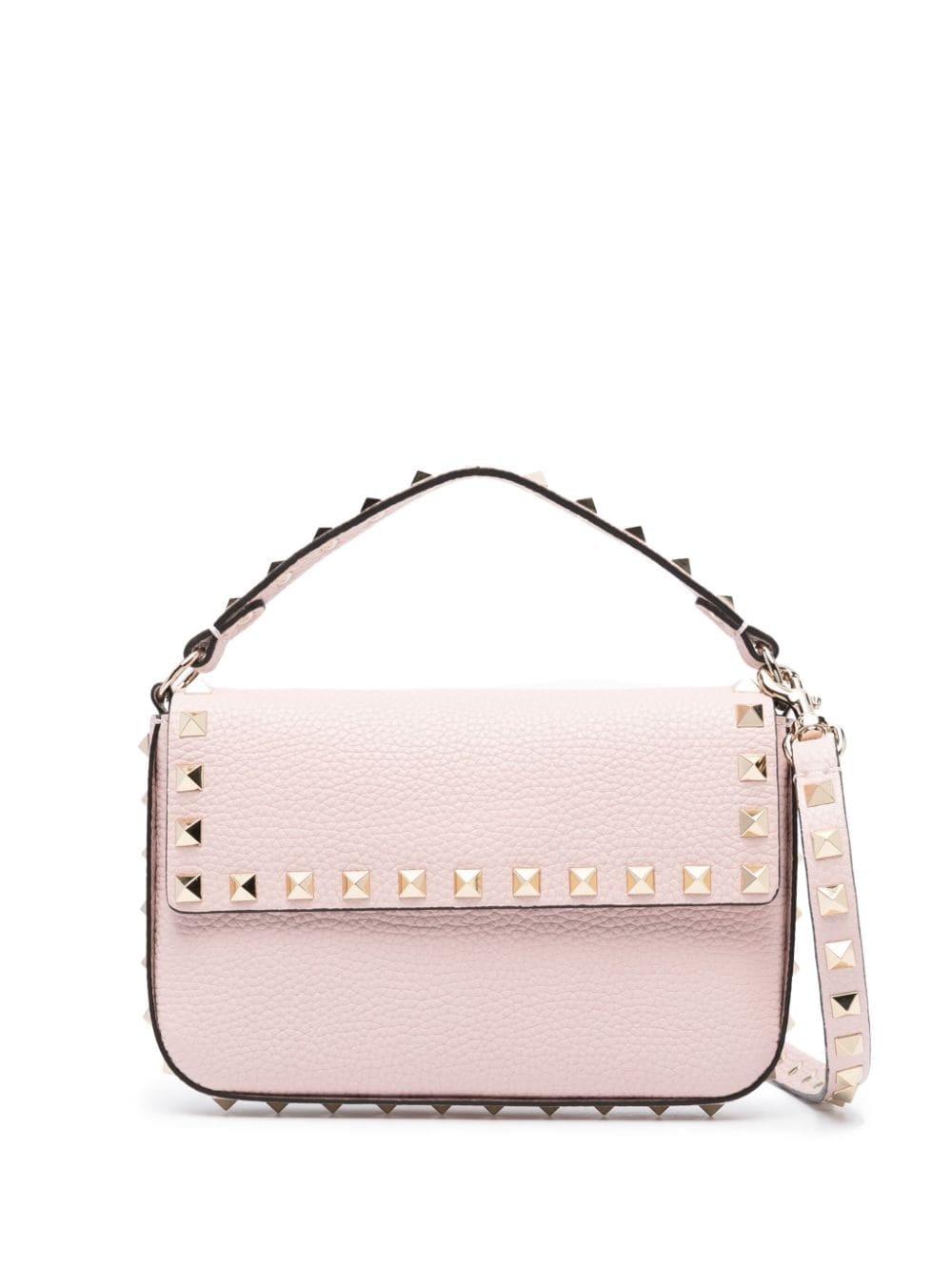 Rockstud leather crossbody bag - 1