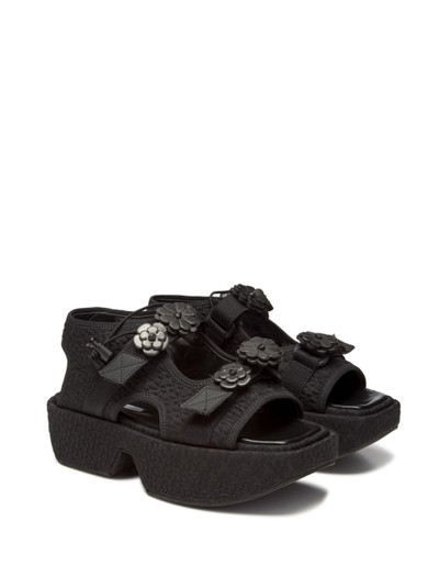 CECILIE BAHNSEN May flower-detailing sandals outlook
