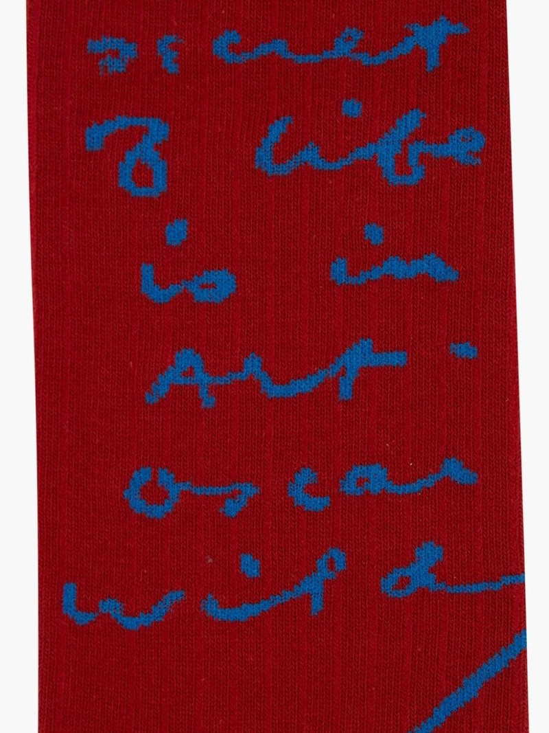 OSCAR WILDE CAPSULE: QUOTE ANKLE SOCKS 3