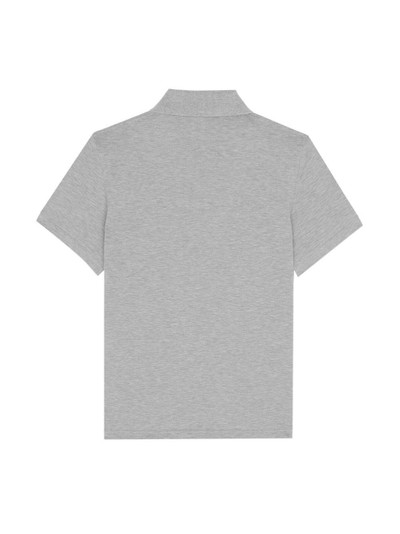 SAINT LAURENT short-sleeve cotton polo shirt outlook