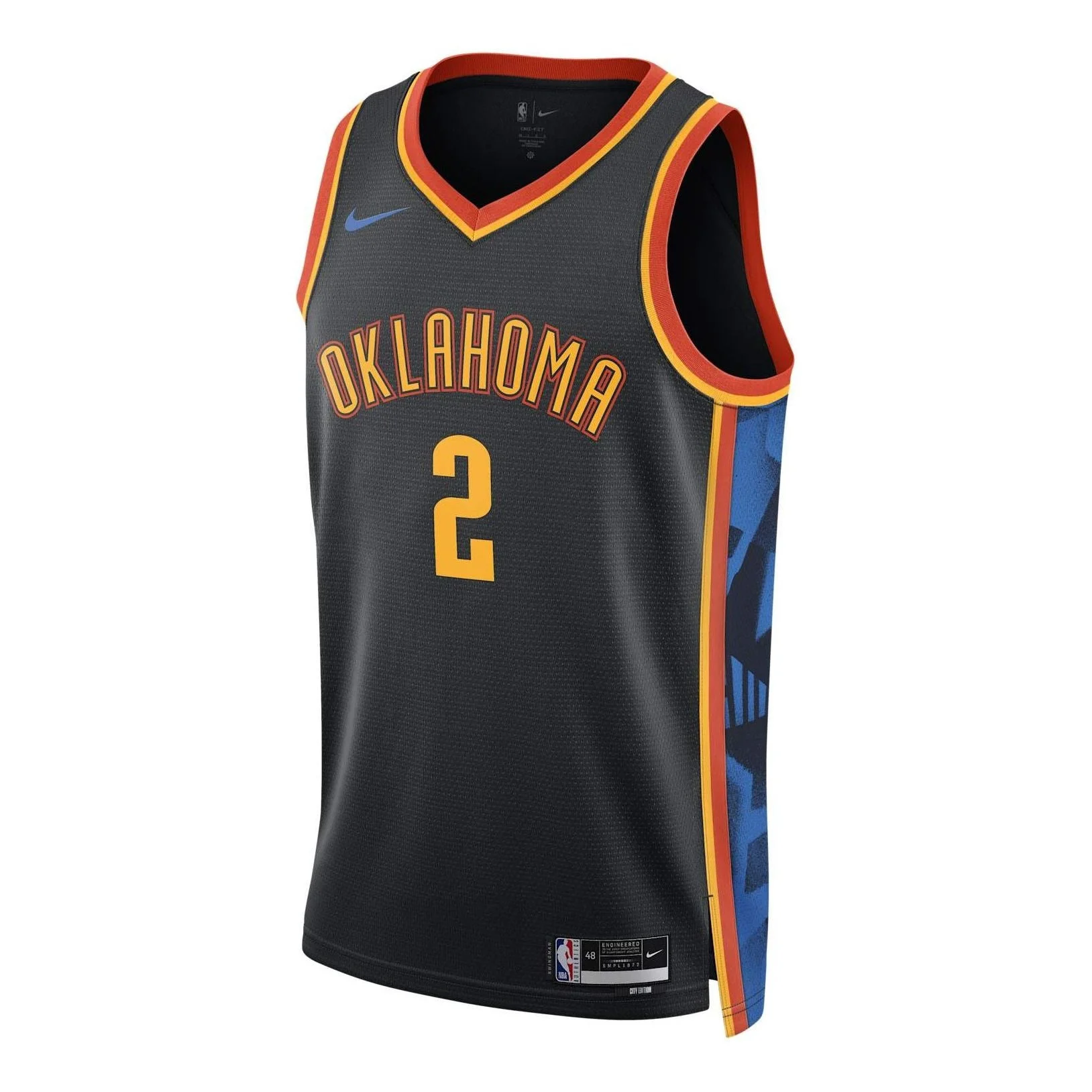 Nike Oklahoma City Thunder 2024/25 City Edition Jersey 'Shai Gilgeous-Alexander' FQ4353-010 - 1