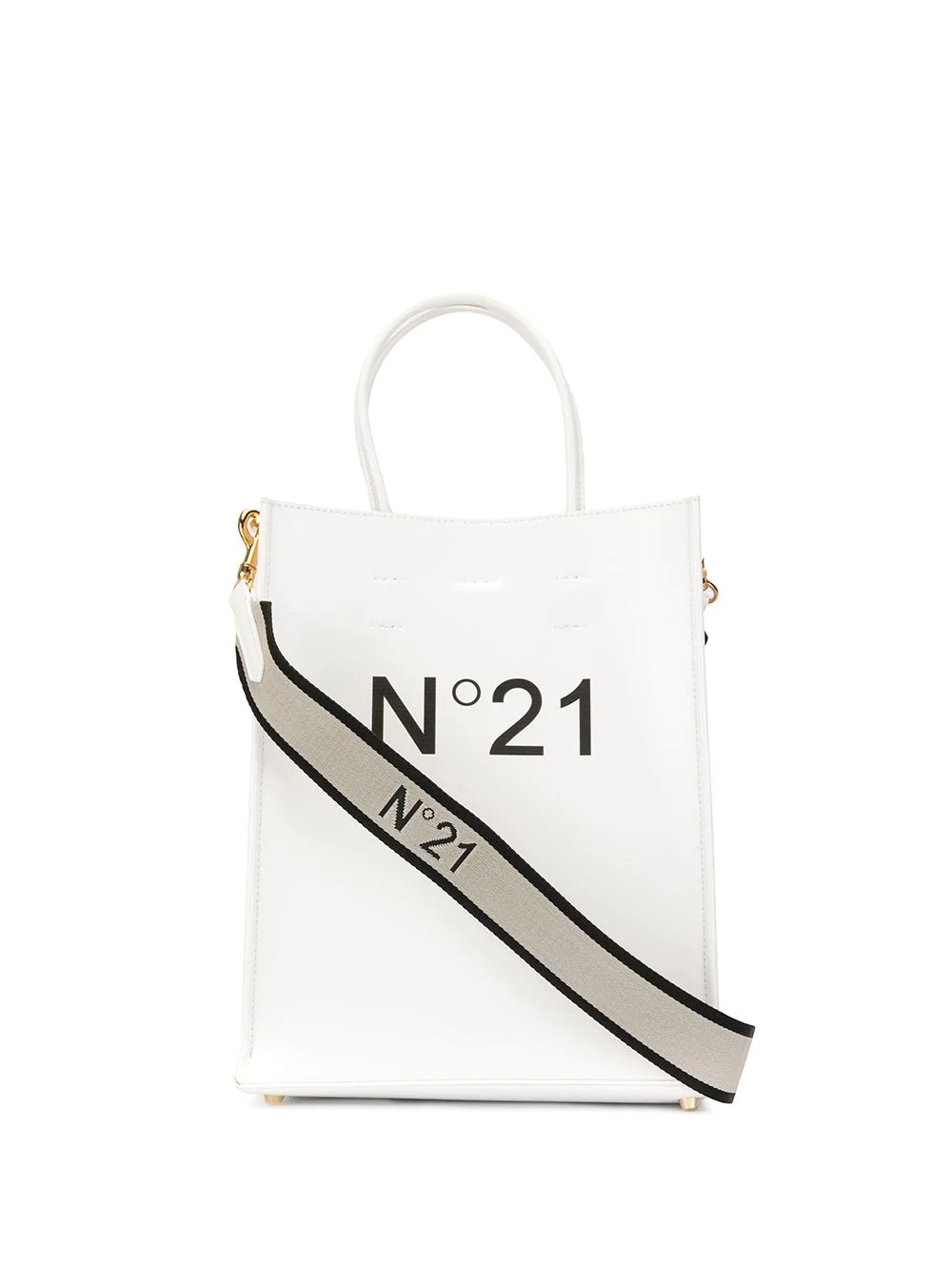 printed logo tote - 1