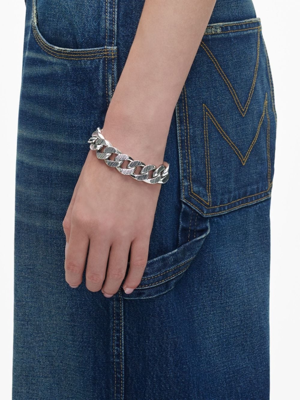 Monogram chain-link bracelet - 2