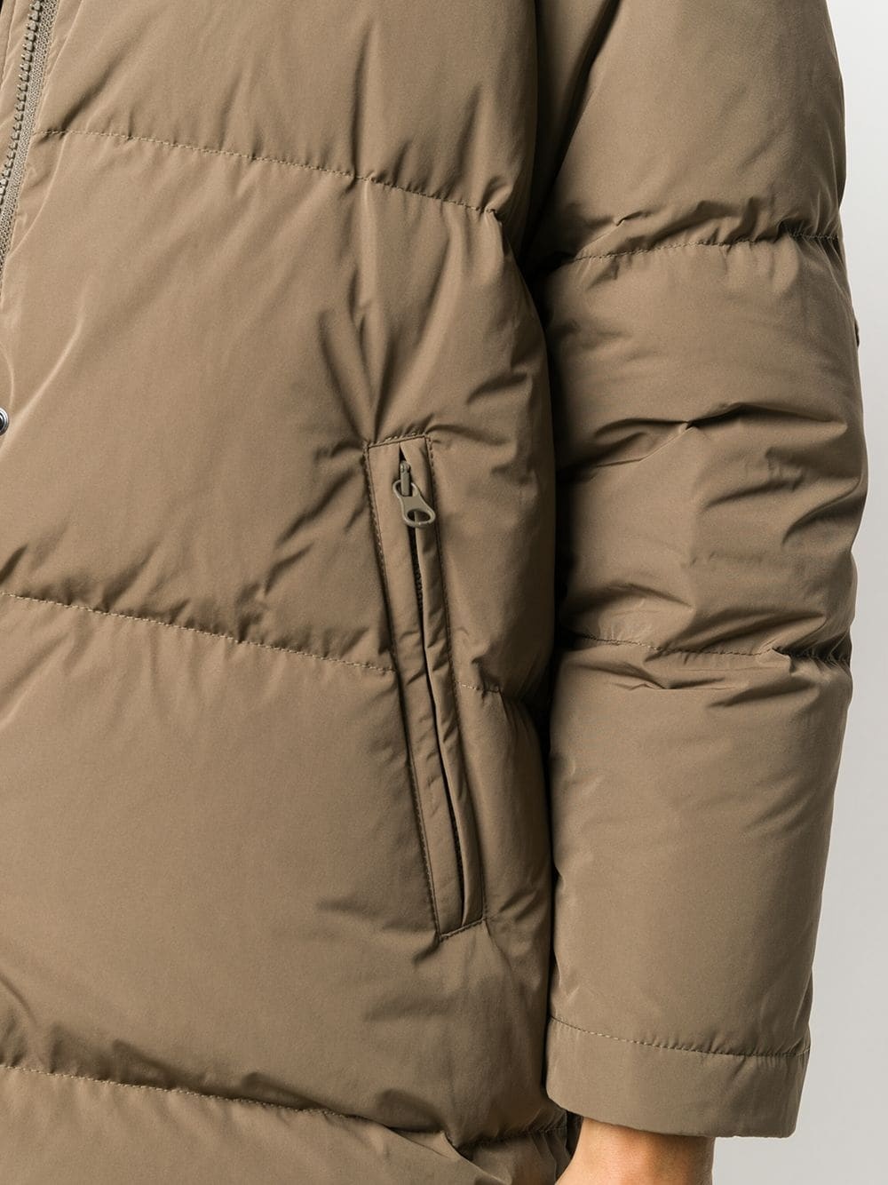 hooded down puffer coat - 5