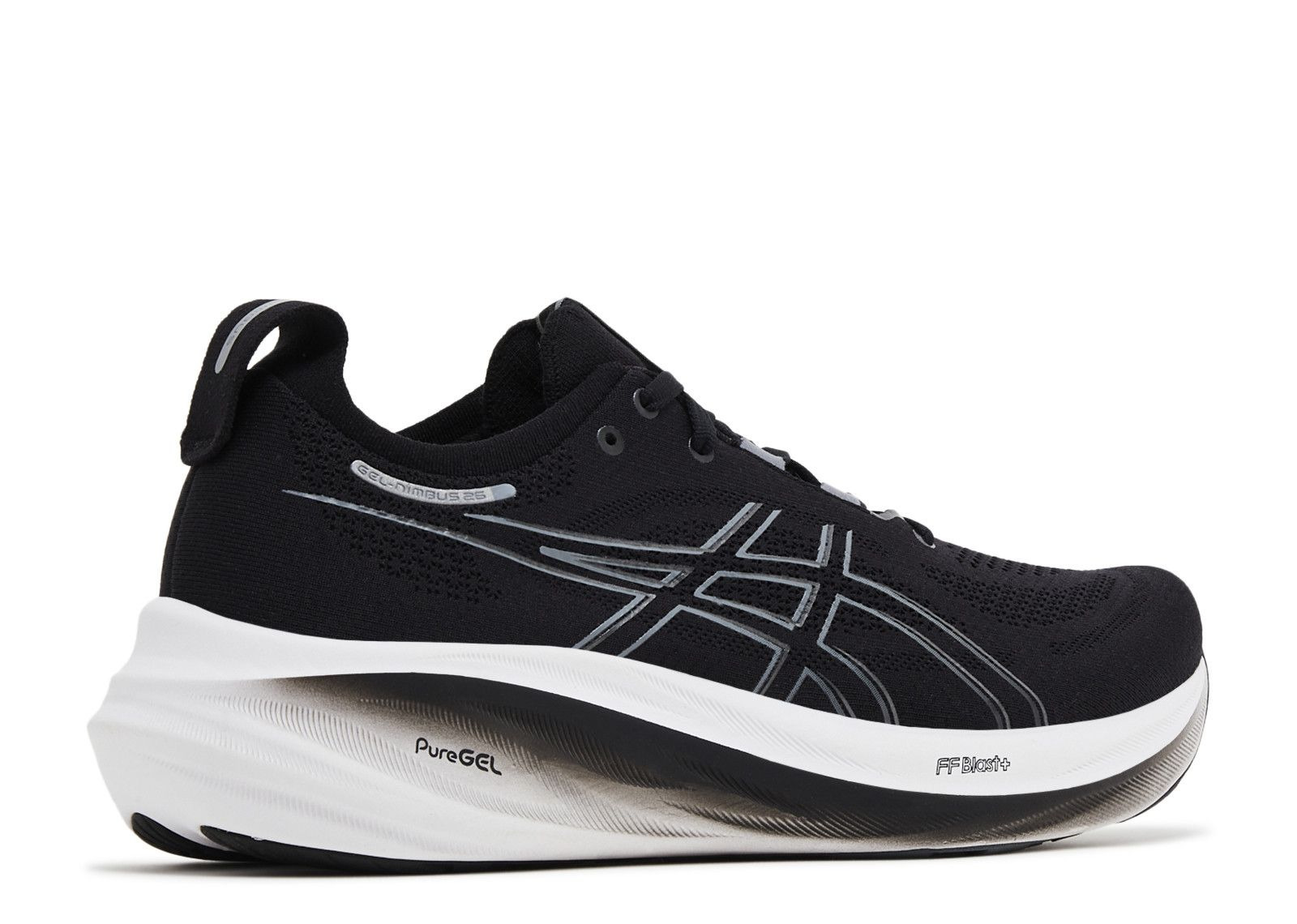 GEL NIMBUS 26 WIDE 'BLACK GRAPHITE GREY' - 3