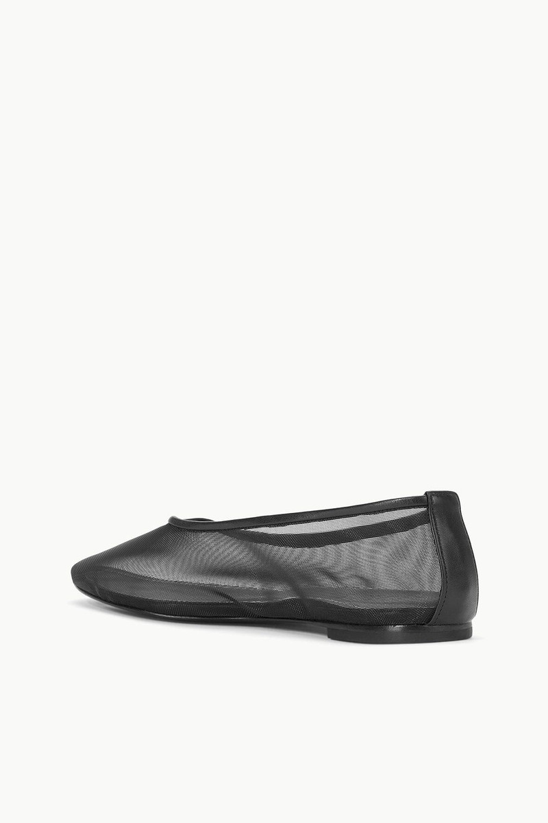 STAUD STAUD ALBA BALLET BLACK MESH outlook