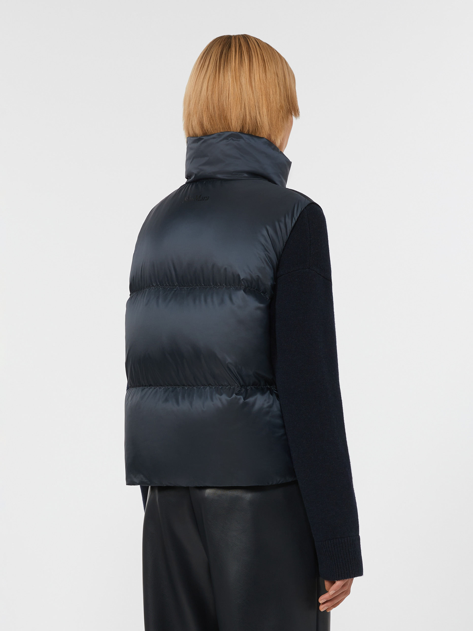 SEISMALL Padded gilet in water-repellent technical fabric - 4