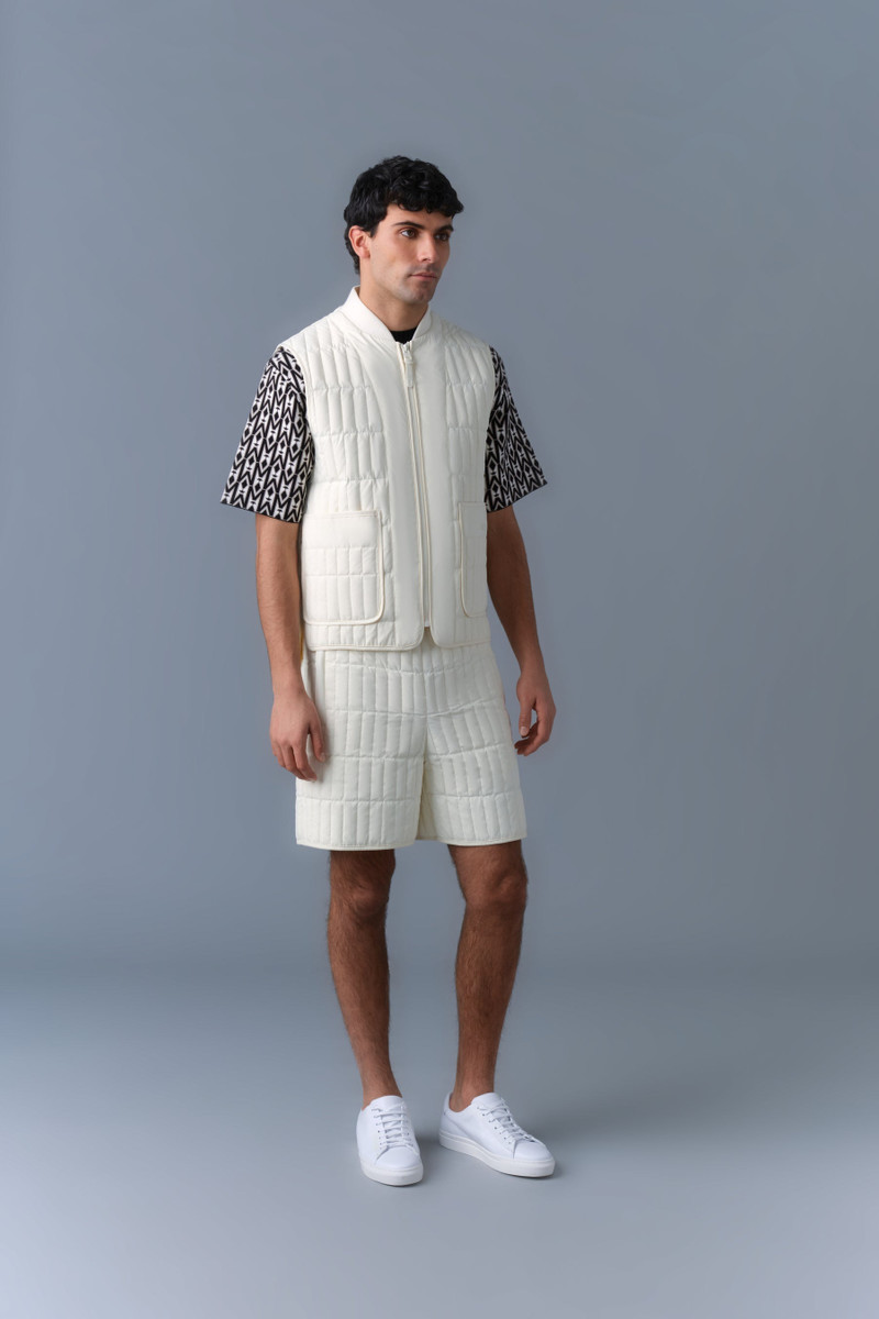 LEVI Light Down Vertical Quilted Vest 3