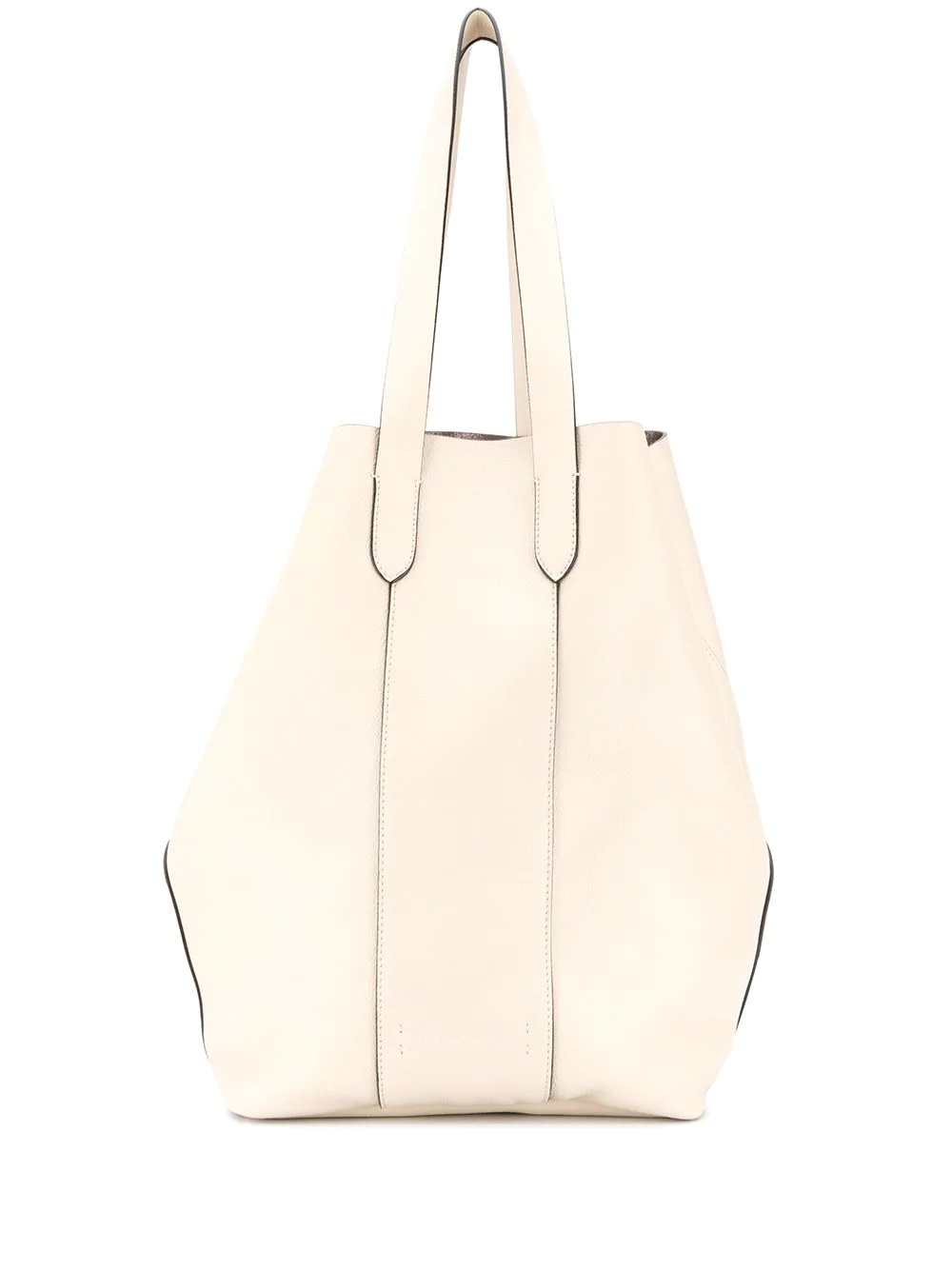 tonal stitching large tote bag  - 1