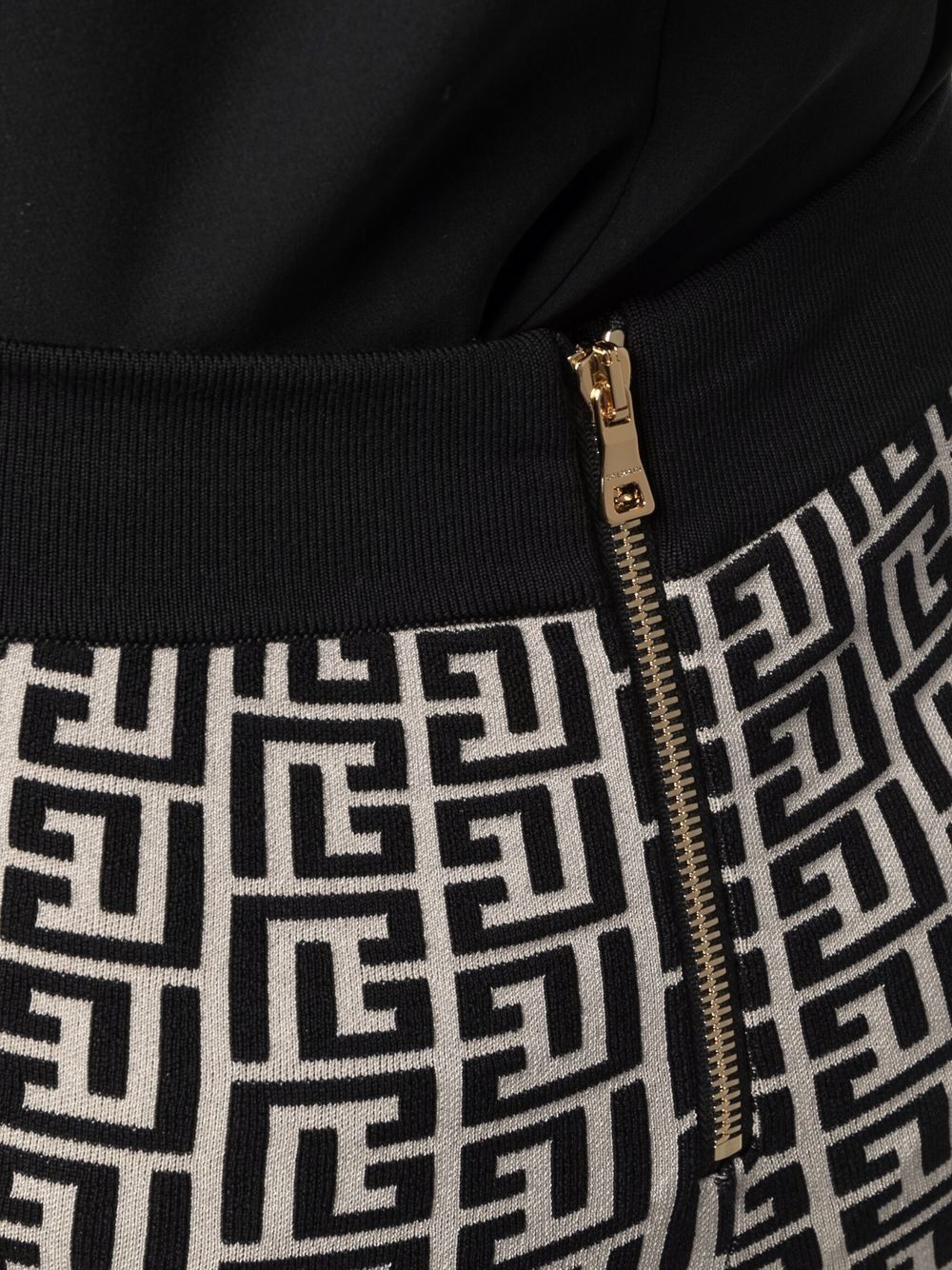 monogram-jacquard cycling shorts - 5