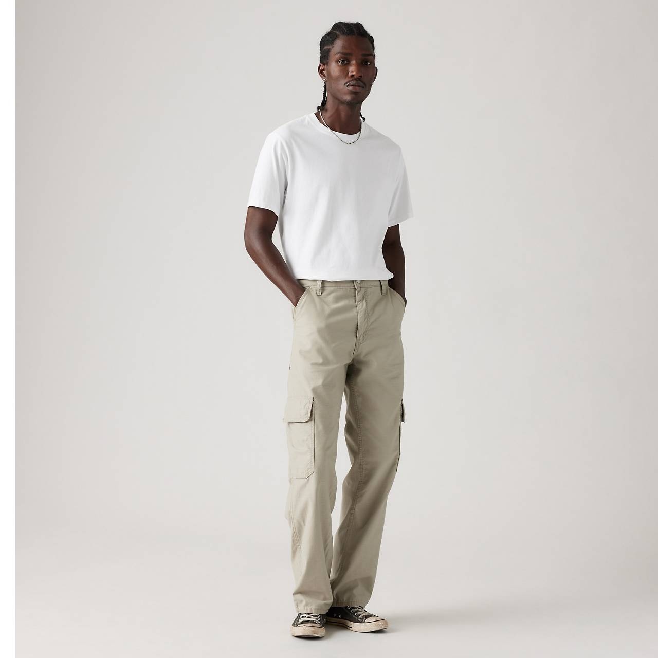 568™ LOOSE STRAIGHT CARGO TWILL MEN'S PANTS - 2