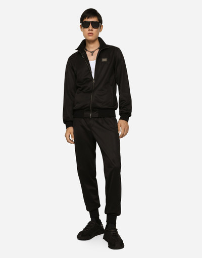 Dolce & Gabbana Technical jersey jogging pants with tag outlook