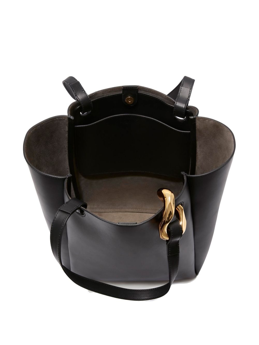 Chain Cabas leather tote - 4