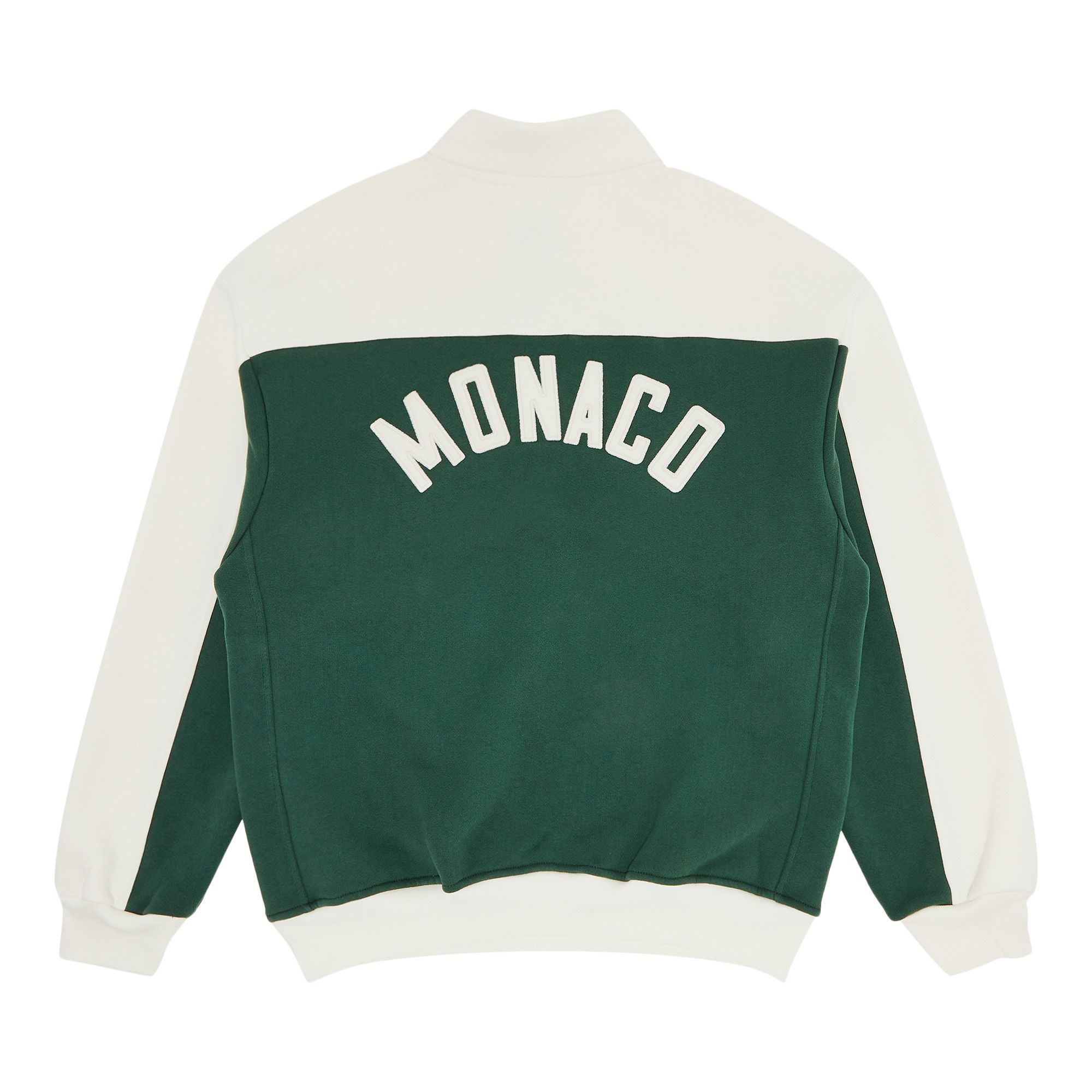 Rhude Monaco Half-Zip 'Hunter Green/Cream' - 2
