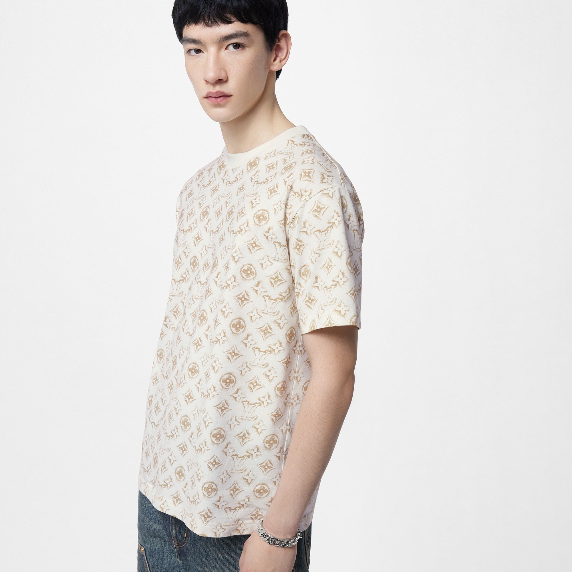 Monogram Cotton T-Shirt - 4