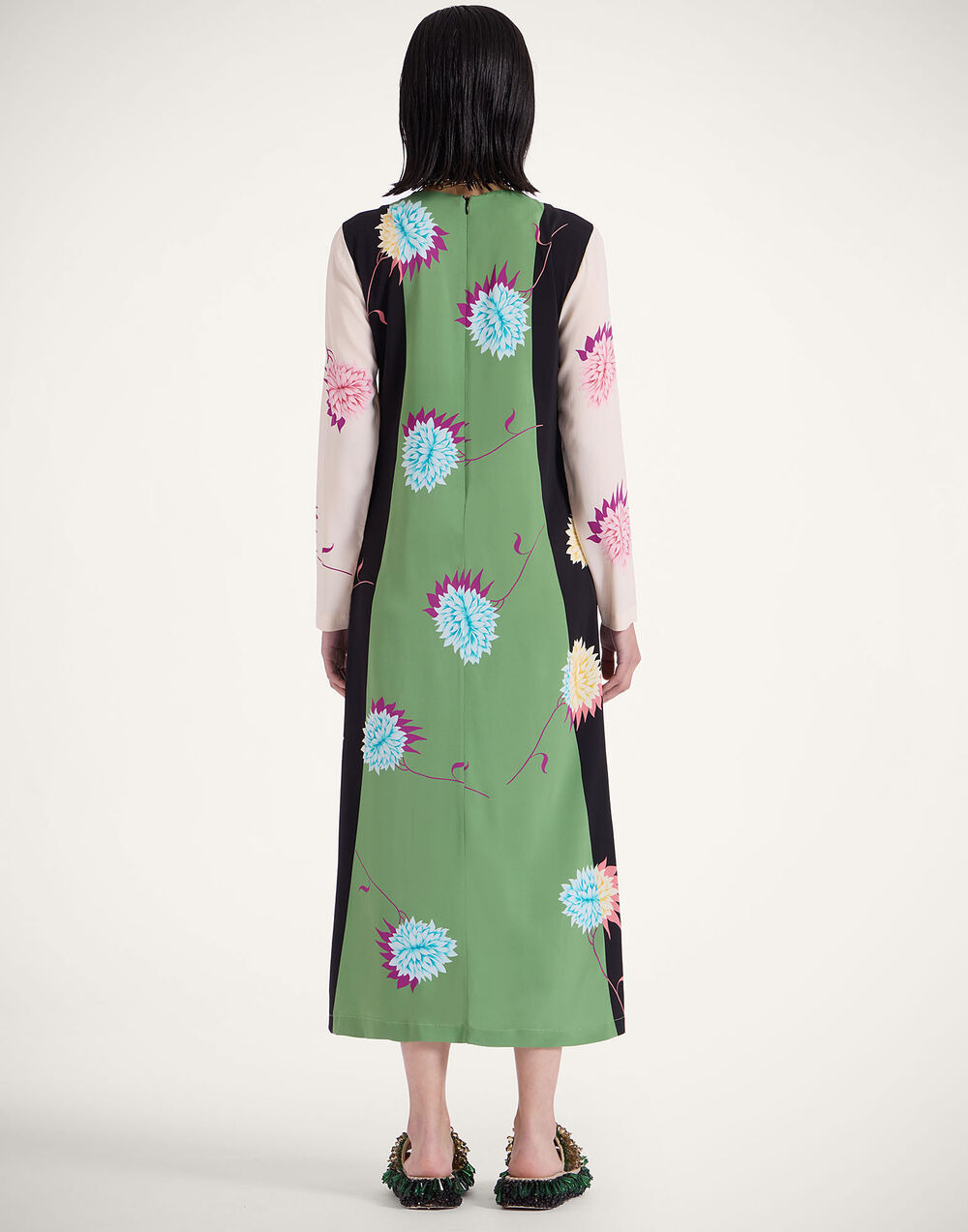 Long Sleeve Swing Dress - 5