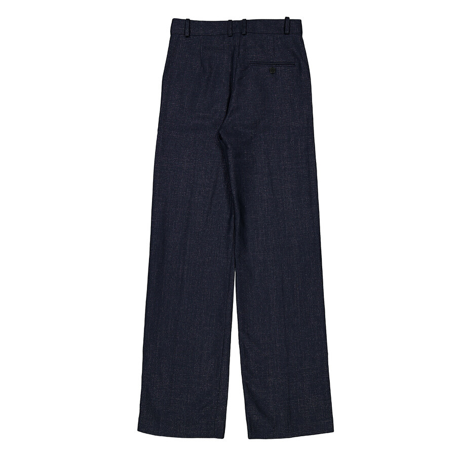 Stella McCartney Ladies Black High-Waist Straight Trousers - 2