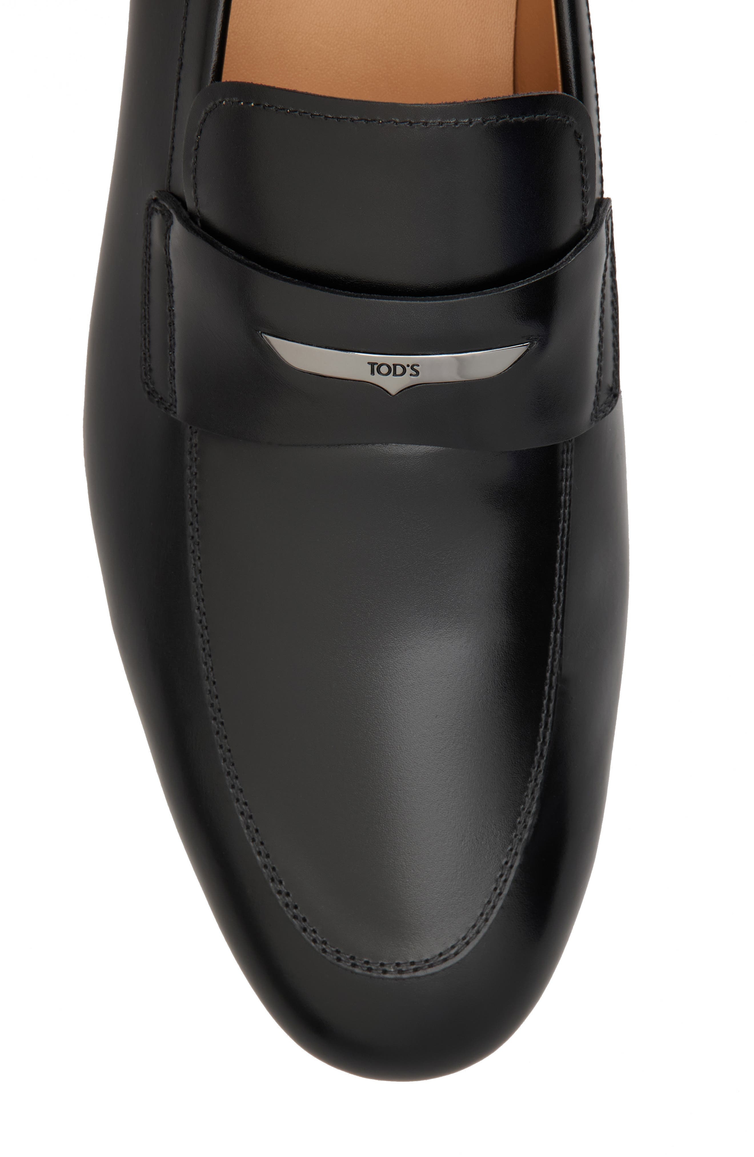 Tod's Logo Penny Loafer in Nero at Nordstrom - 3