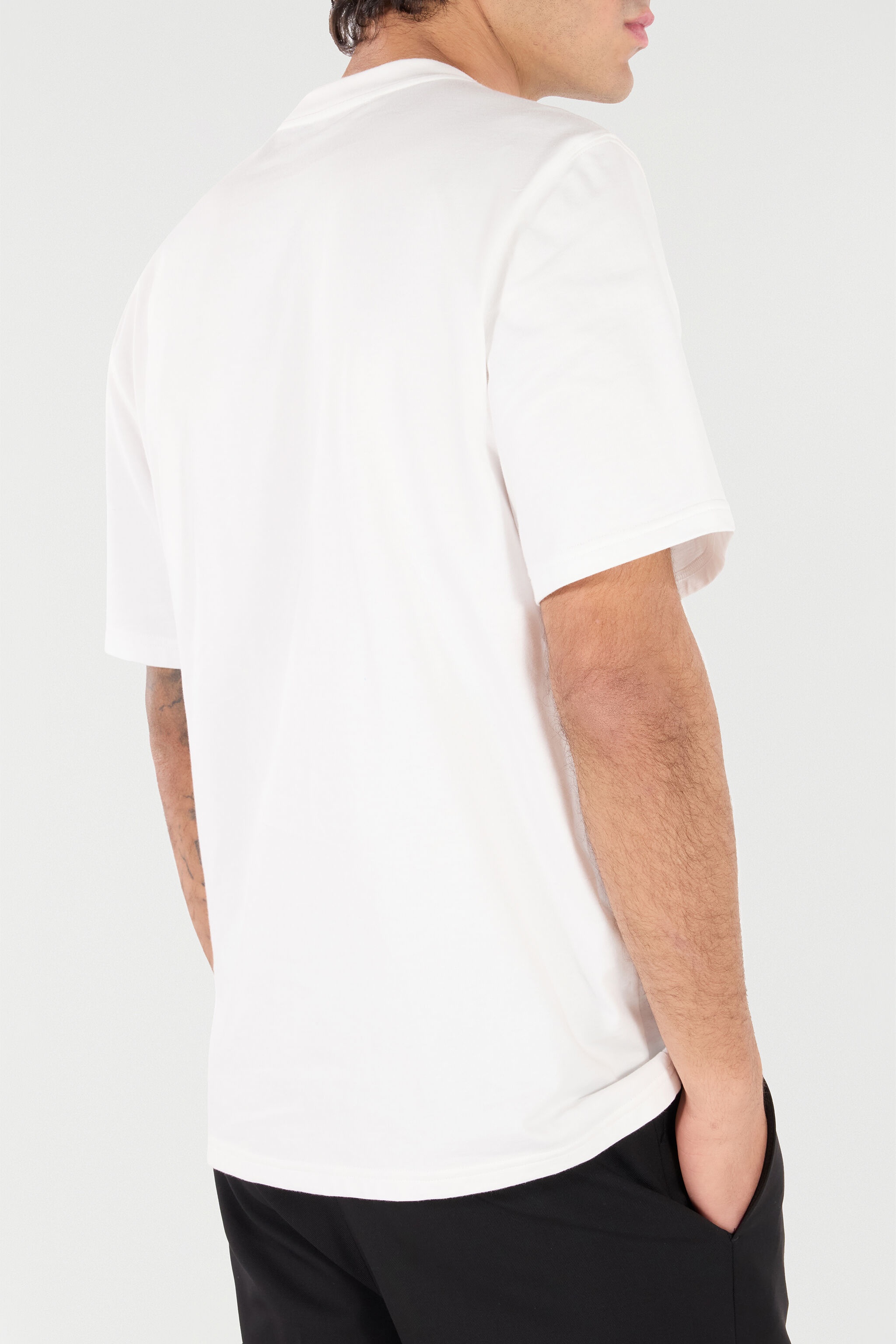 Cotton T-Shirt with Monogram - 7