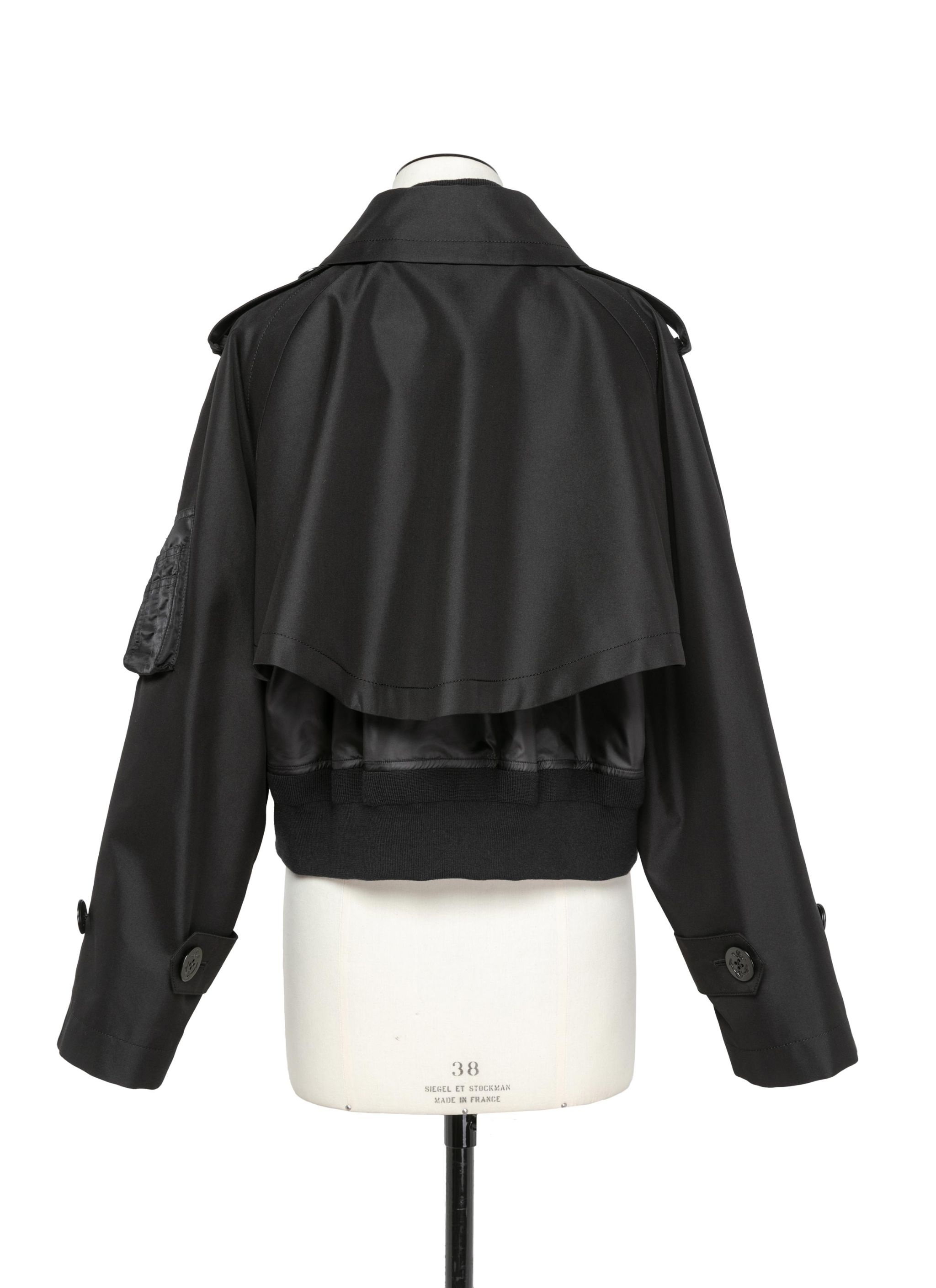 sacai Cotton Gabardine x Nylon Twill Blouson | REVERSIBLE