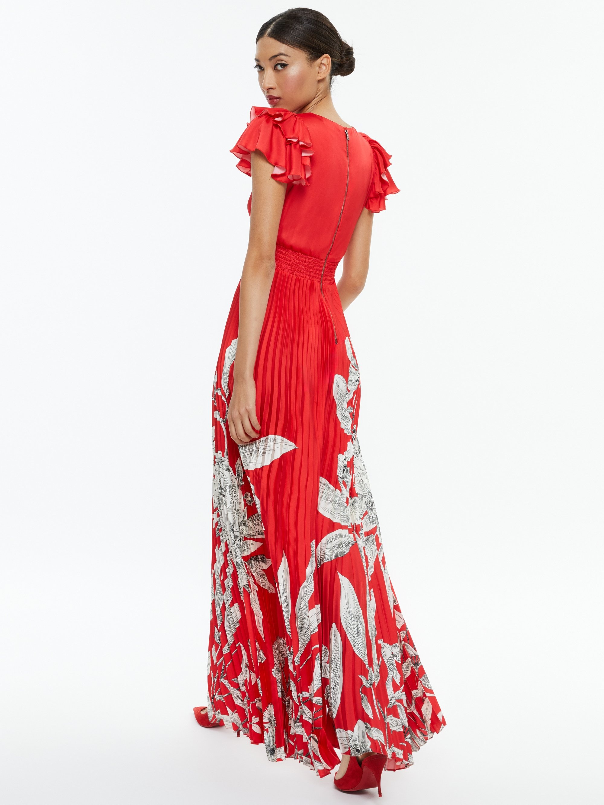 BENNET PLEATED WIDE LEG JUMPSUIT - 3