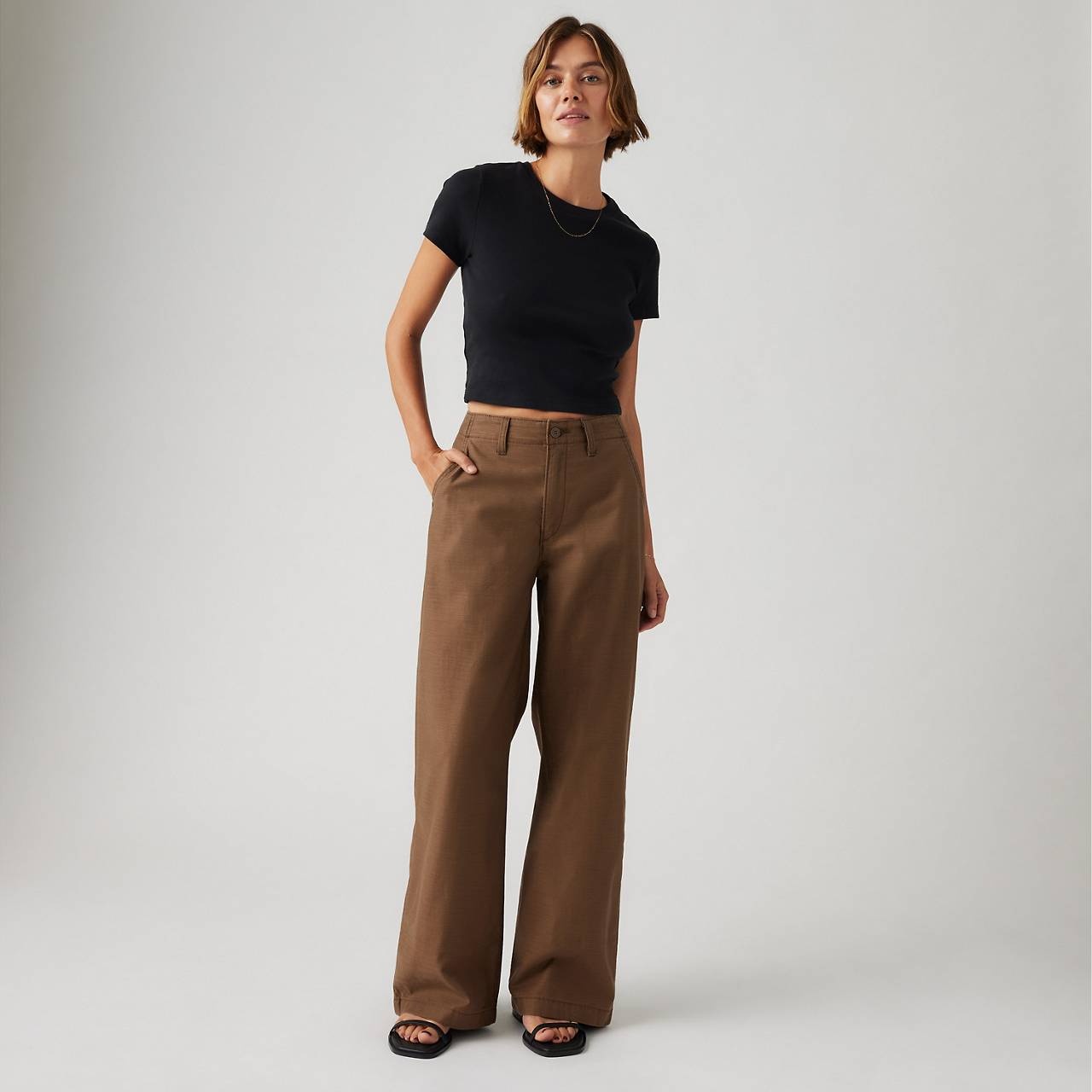 90S STRAIGHT WOMEN'S PANTS - 3