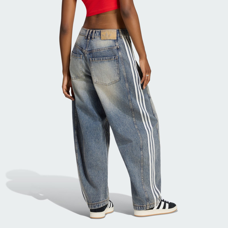 DENIM BARREL PANTS 3