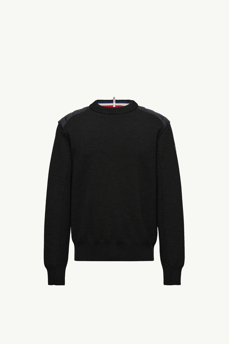 Wool Blend Down Sweater 1