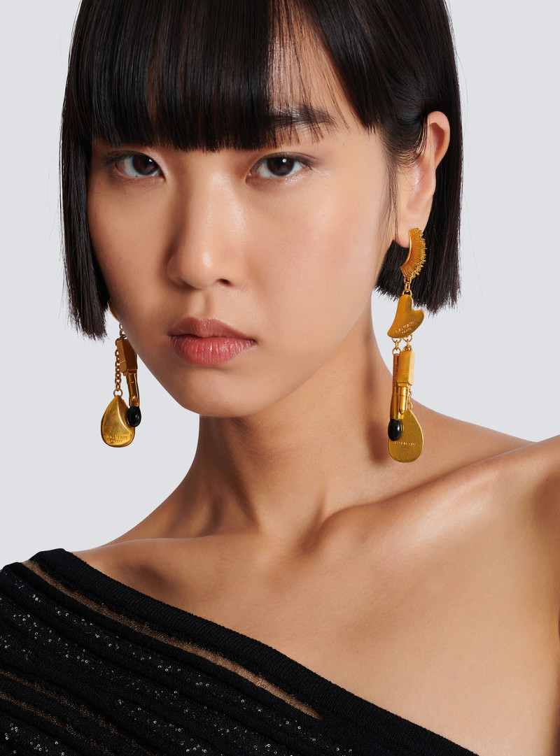 Balmain Beauty charm earrings outlook