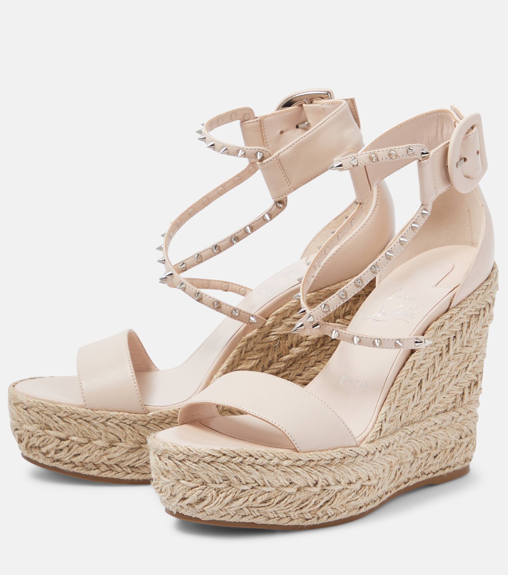 Chocazeppa Spikes 120 espadrille wedges - 5