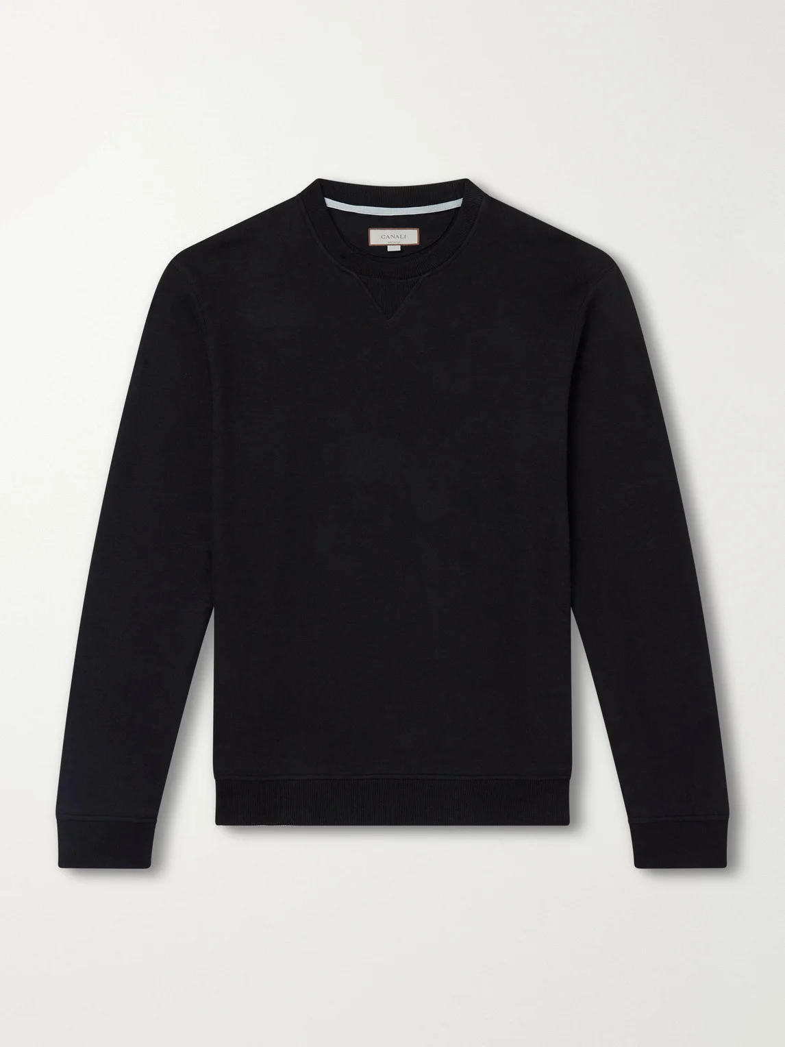Cotton and Cashmere-Blend Jersey Sweatshirt - 1
