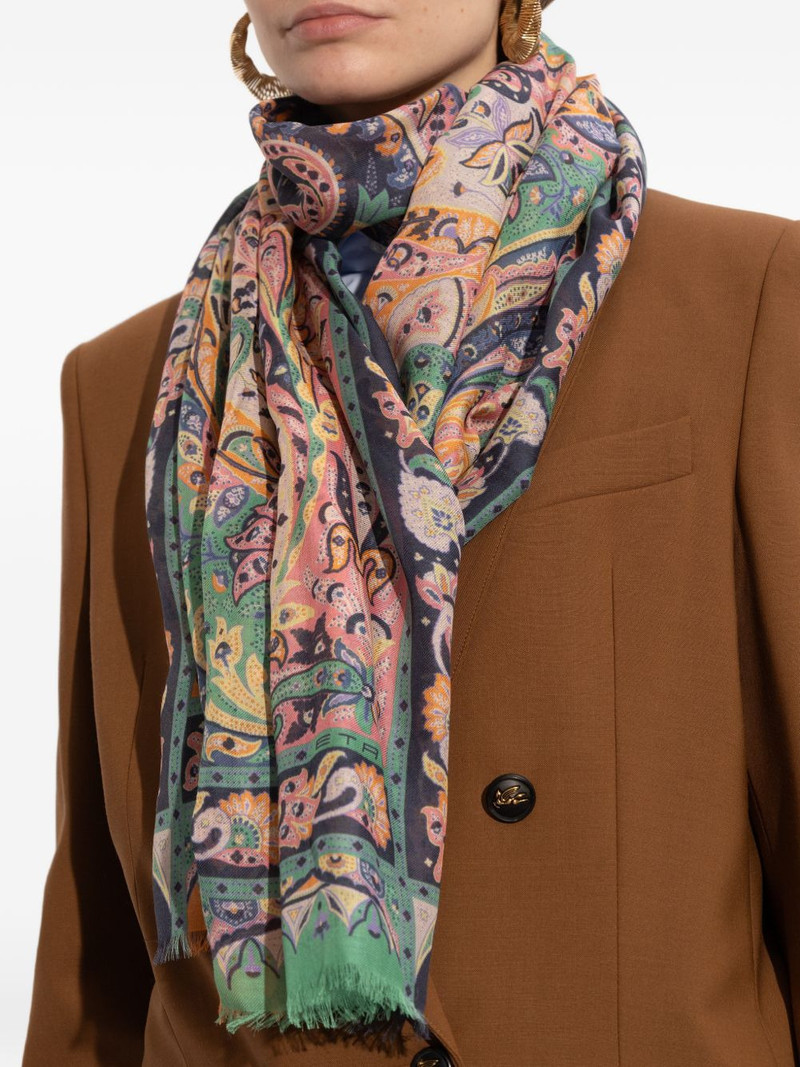 Etro paisley scarf outlook