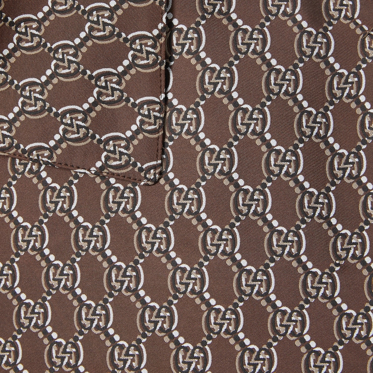 GG nylon jacquard coat - 7